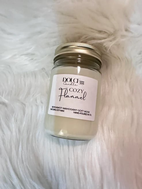 Winter collection soy candles