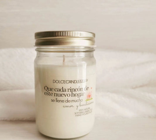 Candle jar Farmhouse